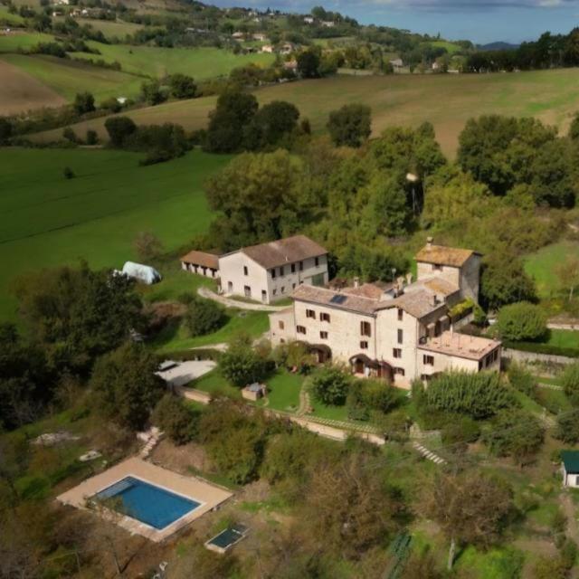 Agriturismo I Gelsi Di Santa Cristina Губбіо Екстер'єр фото